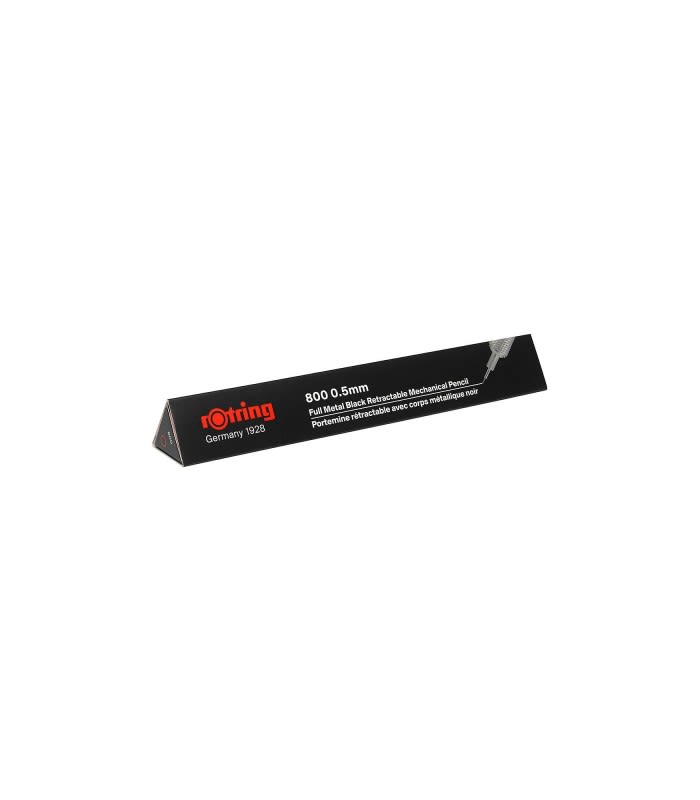 PORTAMINAS 0.5MM 800 METÁLICO NEGRO ROTRING3
