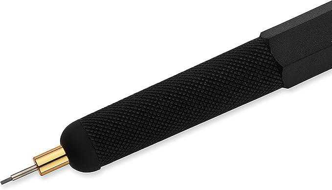 PORTAMINAS 0.7MM 800 NEGRO METÁLICO ROTRING2