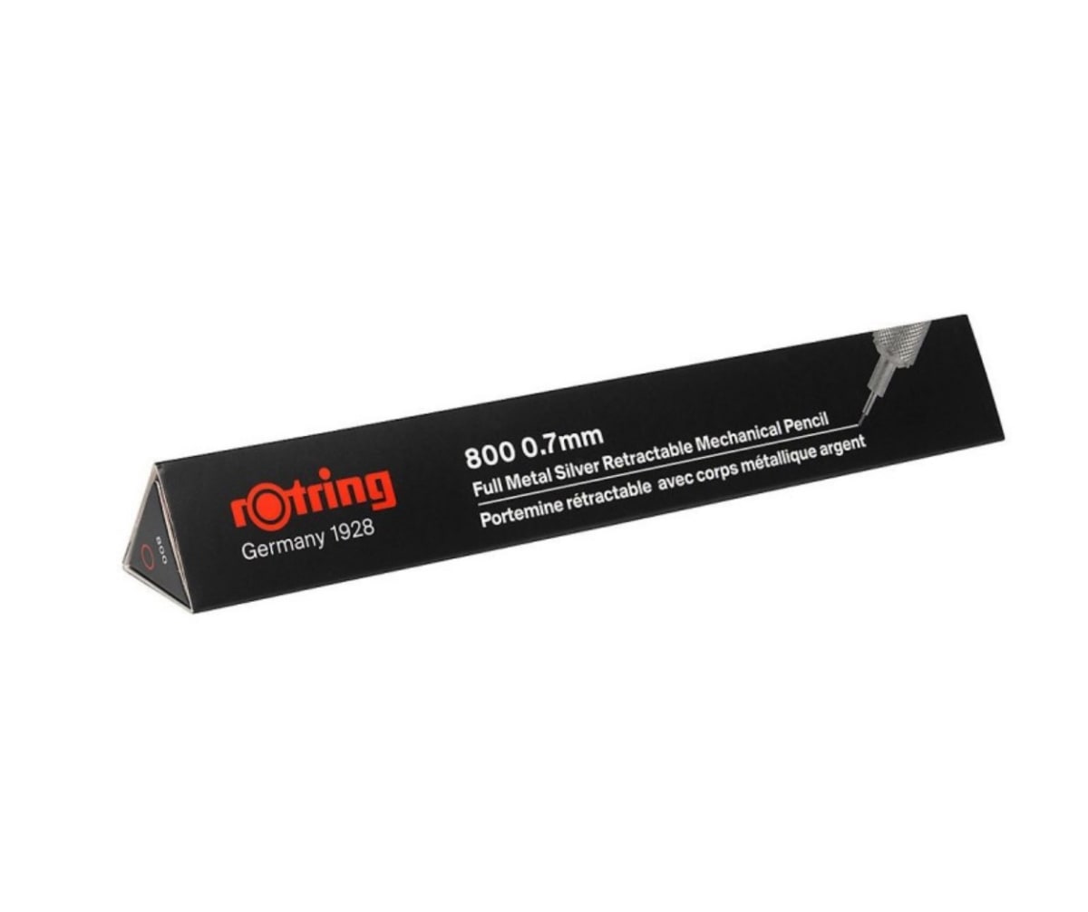 PORTAMINAS 0.7MM 800 NEGRO METÁLICO ROTRING3