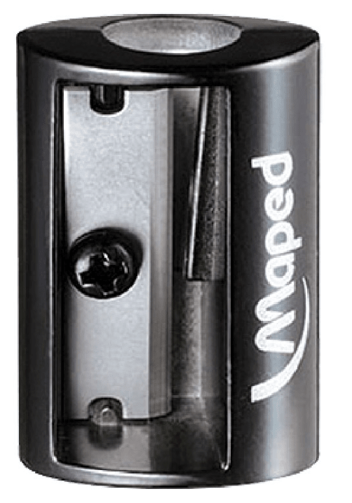 SACAPUNTAS METÁLICO SATÉLITE MAPED1