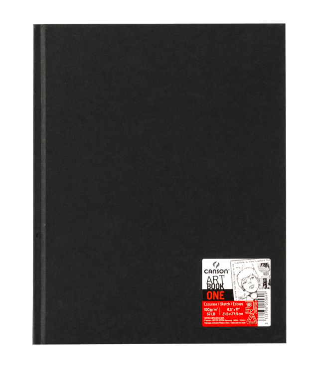 LIBRETA ART BOOK ONE 100G A4 98H CANSON1