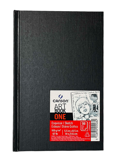 LIBRETA ART BOOK ONE 100G A5 98H CANSON1