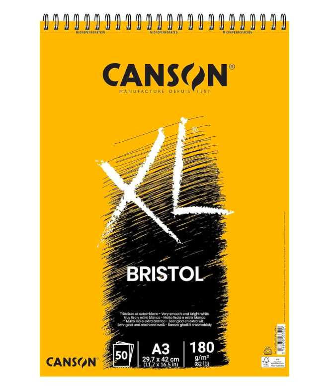 CROQUERA XL BRISTOL 180G A3 50HJ CANSON1