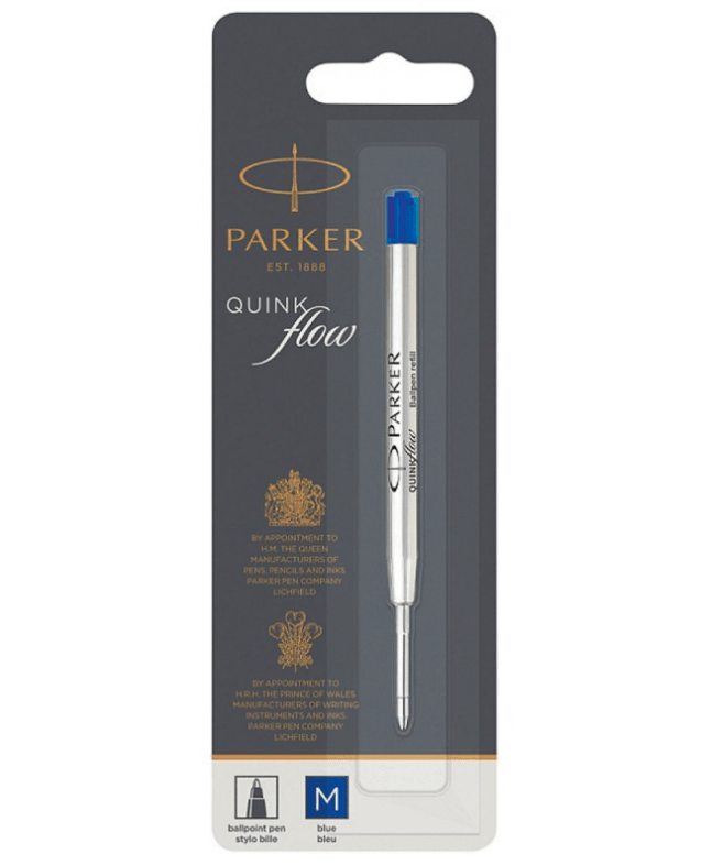 REPUESTO BOLíGRAFO QUINKFLOW MEDIO (M) AZUL PARKER1