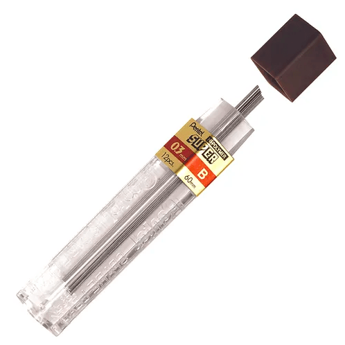 MINAS HI-POLYMER 0.3MM B (12UN) PENTEL1