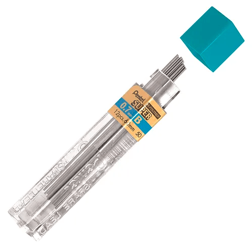 MINAS HI-POLYMER 0.7MM B (12UN) PENTEL1