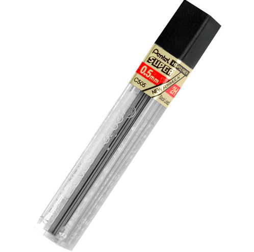 MINAS HI-POLYMER 0.5MM 2H PENTEL1