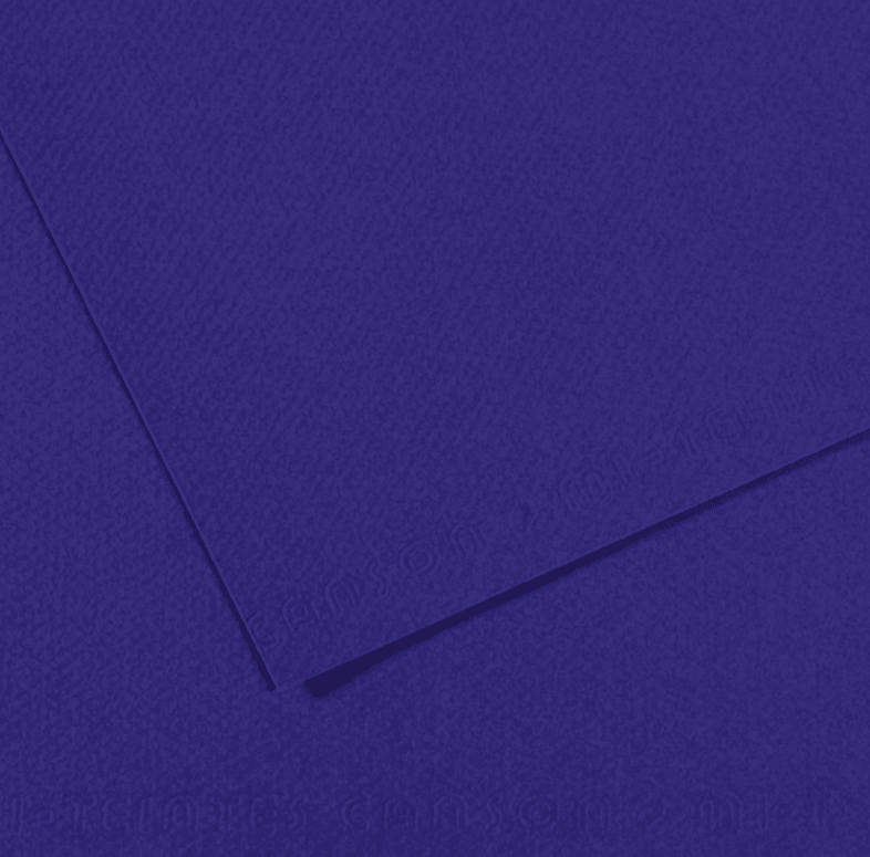 CARTULINA MI-TEINTES 160G (#500) AZUL OSCURO 50X60CM CANSON1