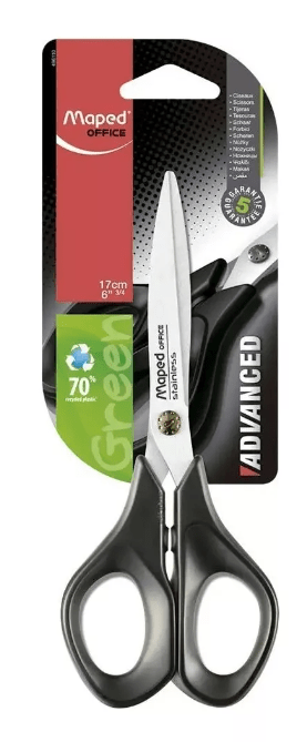 TIJERA ACERO INOXIDABLE 17CM ADVANCED MAPED1