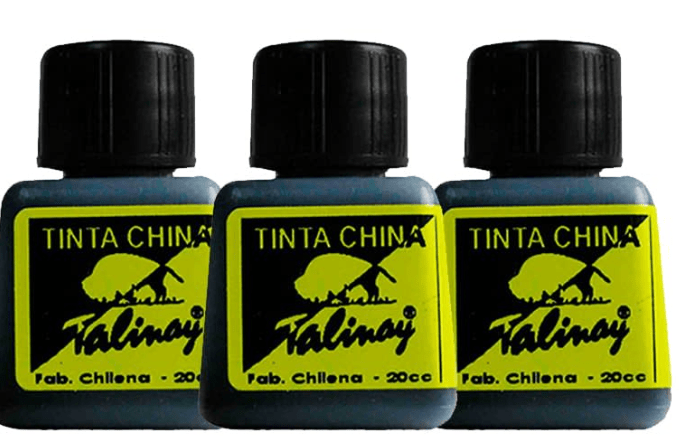 TINTA CHINA 20CC AMARILLO1