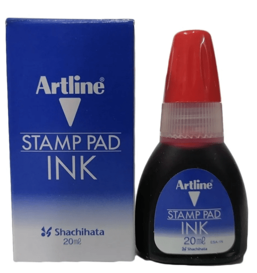 ARTLINE TINTA PARA TAMPÓN ROJA1