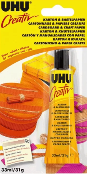 PEGAMENTO CREATIV CARTÓN Y MANUALIDADES 31G/33ML UHU1