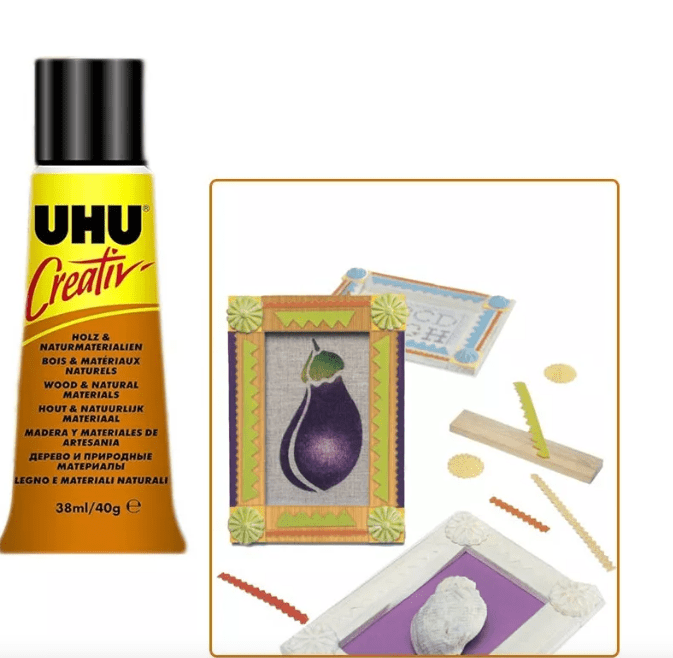 PEGAMENTO CREATIV MADERA Y MATERIALES DE ARTESANÍA 40G/38ML1