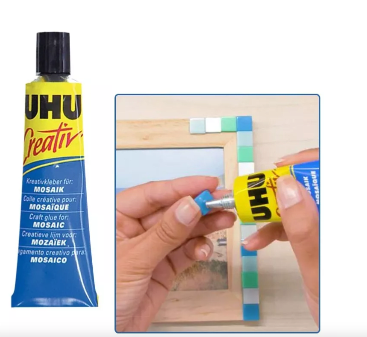 PEGAMENTO CREATIV MOSAICO 31G/33ML UHU1