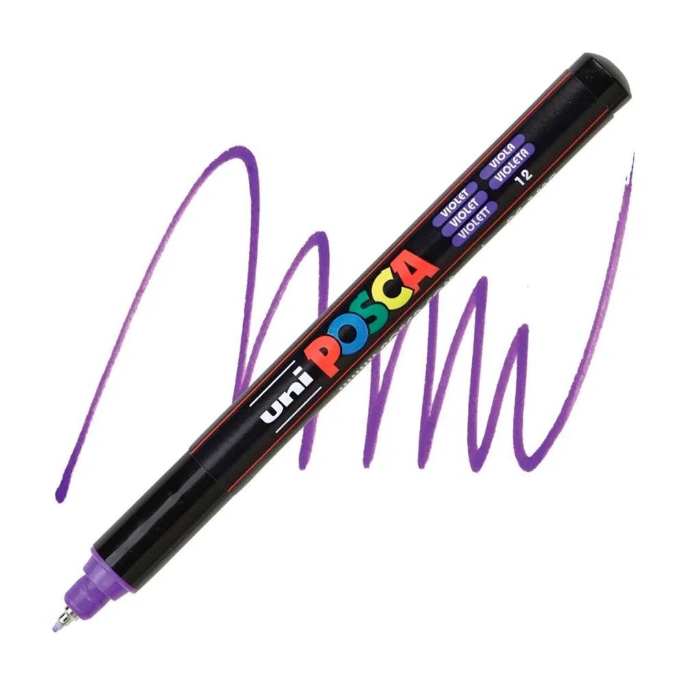MARCADOR ACRÍLICO PC-1MR VIOLETA POSCA1