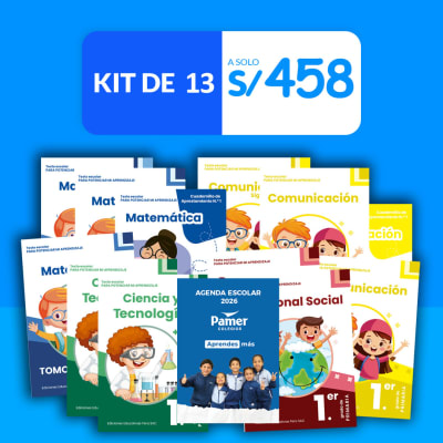 Kit Pamer - 1.° de primaria (Modalidad Presencial)