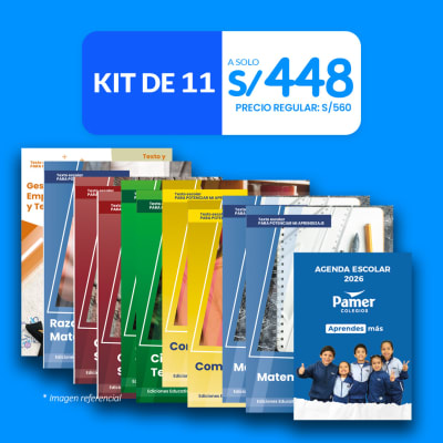 Kit Pamer - 1.° de secundaria (Modalidad Presencial)
