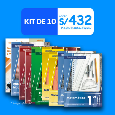 Kit Pamer - 1.° de secundaria (Modalidad Virtual)