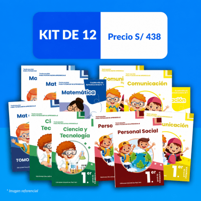 Kit Pamer - 1.° de primaria (Modalidad Virtual)
