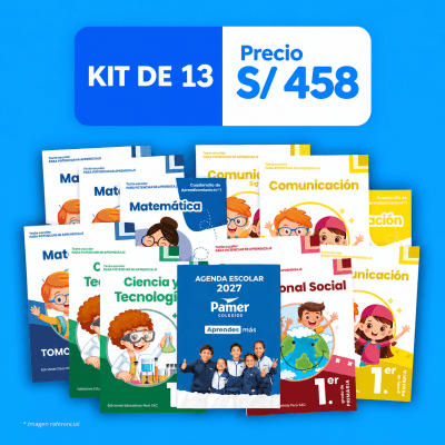 Kit Pamer - 1.° de primaria (Modalidad Presencial)