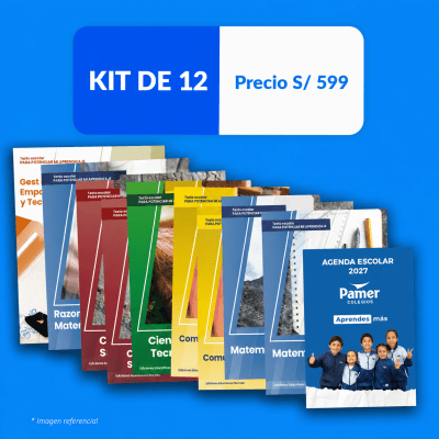 Kit Pamer - 1.° de secundaria (Modalidad Presencial)
