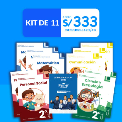 Kit Pamer - 2.° de primaria (Modalidad Presencial)