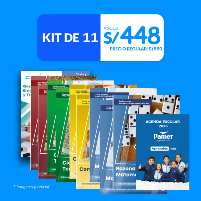 Kit Pamer - 2.° de secundaria (Modalidad Presencial)
