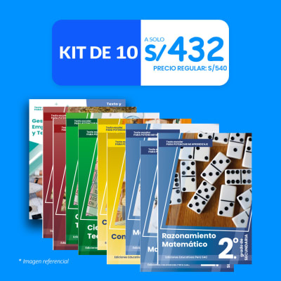 Kit Pamer - 2.° de secundaria (Modalidad Virtual)
