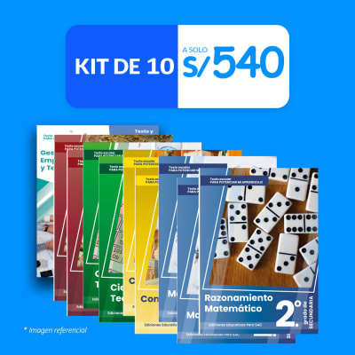 Kit Pamer - 2.° de secundaria (Modalidad Virtual)