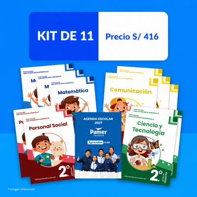 Kit Pamer - 2.° de primaria (Modalidad Presencial)