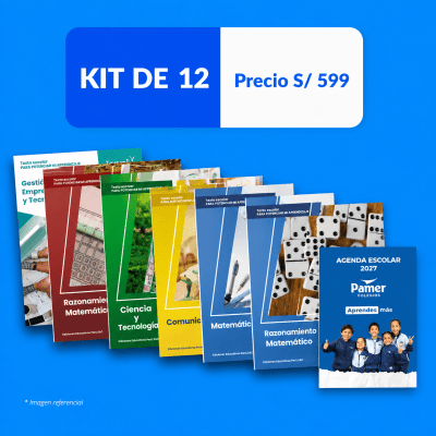 Kit Pamer - 2.° de secundaria (Modalidad Presencial)