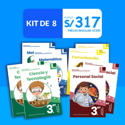 Kit Pamer - 3.° de primaria (Modalidad Virtual)