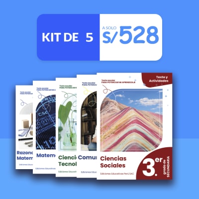 Kit Pamer - 3.° de secundaria (Modalidad Virtual)