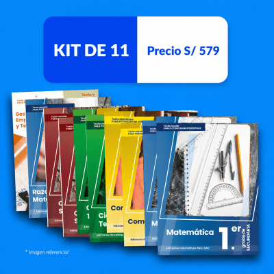 Kit Pamer - 3.° de secundaria (Modalidad Virtual)