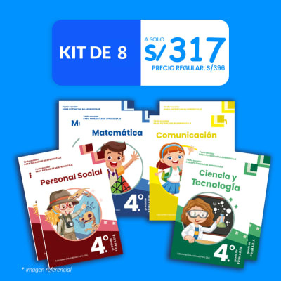 Kit Pamer - 4.° de primaria (Modalidad Virtual)