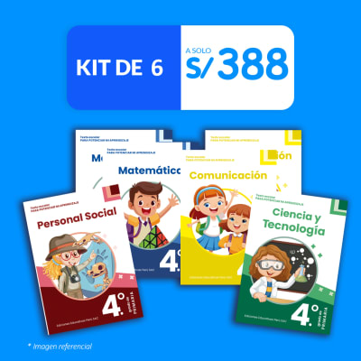 Kit Pamer - 4.° de primaria (Modalidad Virtual)