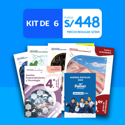 Kit Pamer - 4.° de secundaria (Modalidad Presencial)