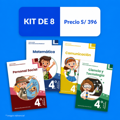 Kit Pamer - 4.° de primaria (Modalidad Virtual)
