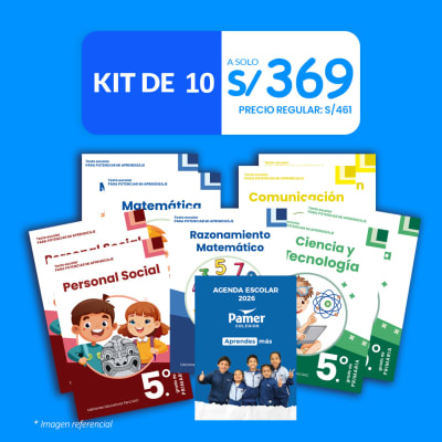 Kit Pamer - 5.° de primaria (Modalidad Presencial)
