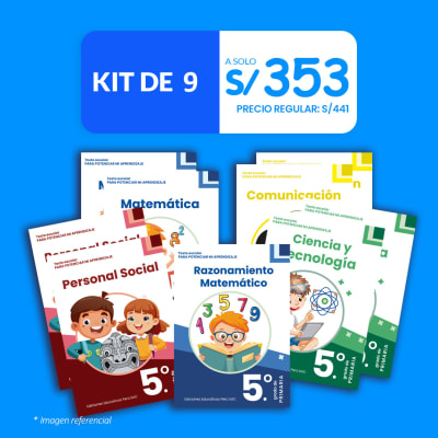 Kit Pamer - 5.° de primaria (Modalidad Virtual)