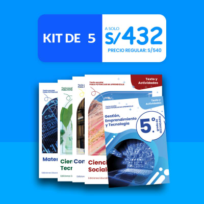 Kit Pamer - 5.° de secundaria (Modalidad Virtual)