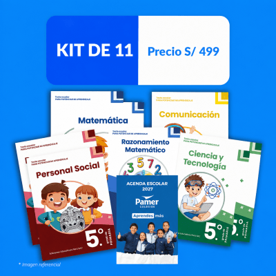Kit Pamer - 5.° de primaria (Modalidad Presencial)