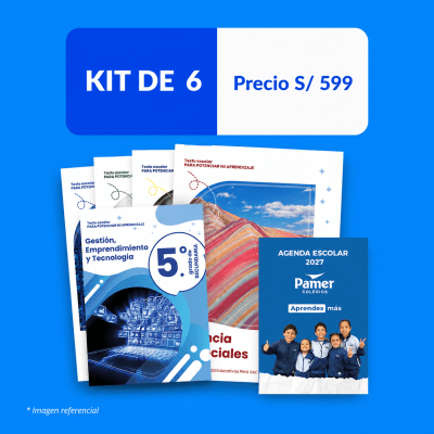 Kit Pamer - 5.° de secundaria (Modalidad Presencial)