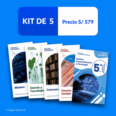 Kit Pamer - 5.° de secundaria (Modalidad Virtual)