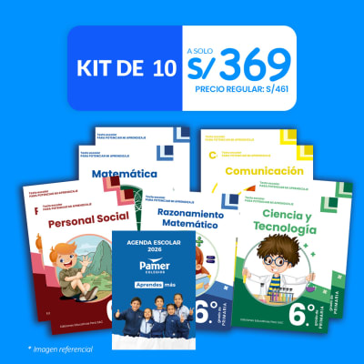 Kit Pamer - 6.° de primaria (Modalidad Presencial)
