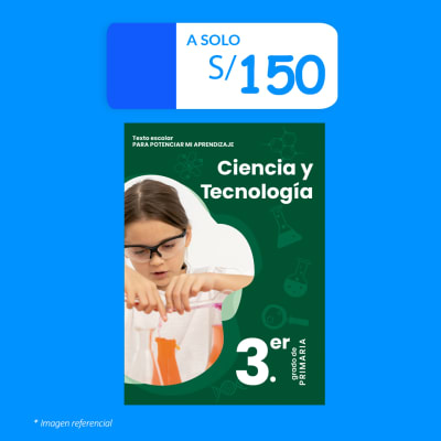 Libro Ciencia y Tecnología - Pamer - 3.° de primaria