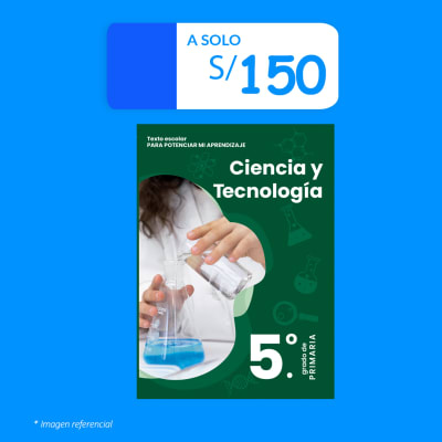 Libro Ciencia y Tecnología - Pamer - 5.° de primaria
