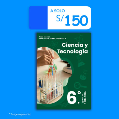 Libro Ciencia y Tecnología - Pamer - 6.° de primaria