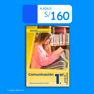 Libro Comunicación - Pamer - 1.° de secundaria