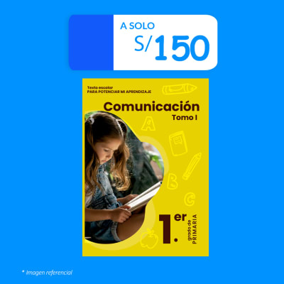 Libro Comunicación Tomo I - Pamer - 1.° de primaria